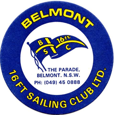 belmont nsw-aus 16ft sailing club 1a (rund180-the parade-blaugelb) 